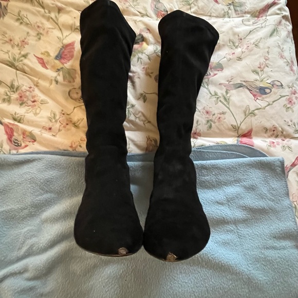 Vintage | Donald J Pliner Elisa3 Suede Elastic Knee Boots!! - Picture 10 of 10